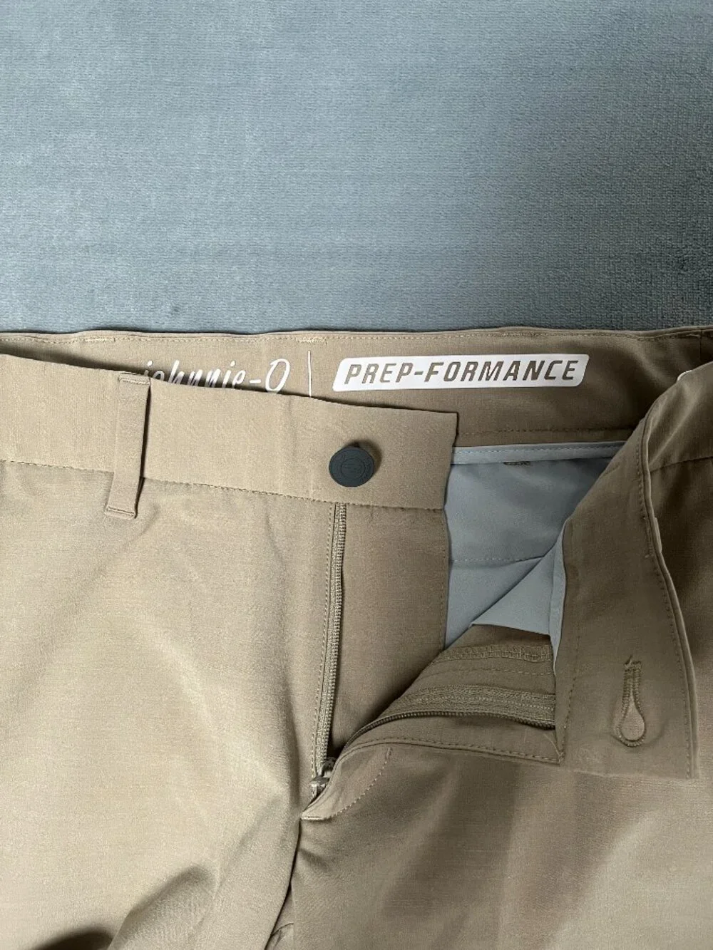 Johnnie-O Short Boys 10 Prep-Performance Beige Golf Club Performance Sports
